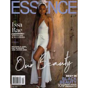Essence Magazine Issue 4 Year 2019 Issa Rae
Essence is a monthly lifestyle magazine covering fashion, beauty, entertainment, and culture.