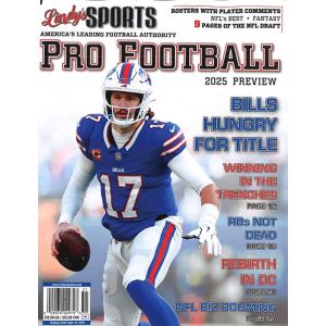Lindys Sports pro Football Magazine 2025 Preview Issue 51 Year 2025
Buffalo Bills Cover