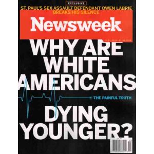 Newsweek Why Are White Americans Dying Younger