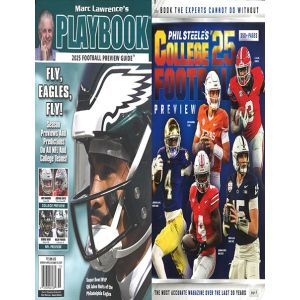 2025 Phil Steeles College Football & Marc Lawrence Play Book Bundle