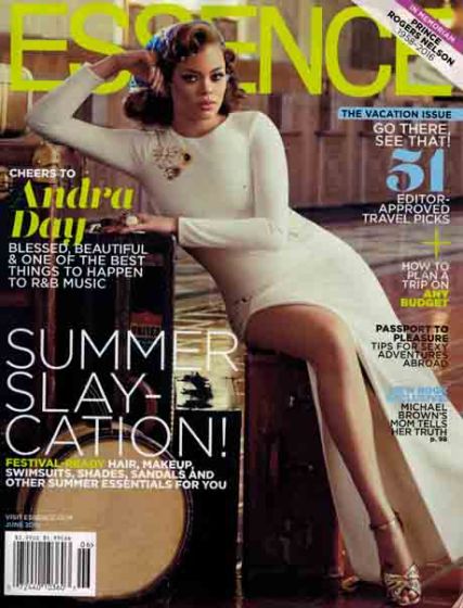 Essence Magazine Issue 6 Year 2016 Andra DayEssence is a monthly lifestyle magazine covering fashion, beauty, entertainment, and culture.
