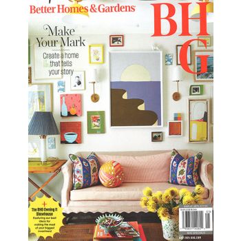 Better Homes & Gardens Magazine Issue 5 Year 2024
Creating Homes That Tell A Story