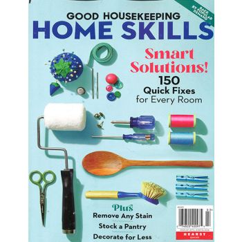 Good Housekeeping Home Skills Magazine Issue 3 Year 2024
Smart Solutions, Plus Remove Any Stains, Stock a Pantry, Decorate for Less.
