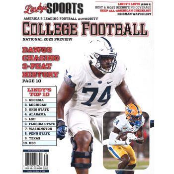 Lindys Sports College Football 2023 Magazine Issue 31
Penn State Cover
