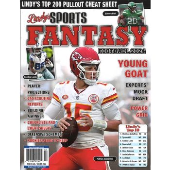 Lindys Sports Fantasy Football Magazine Issue 44 Year 2024