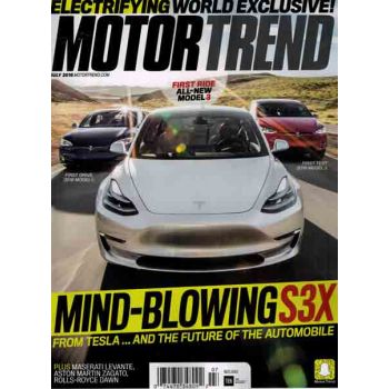 Motor Trend Magazine Issue 7 Year 2016
Performance