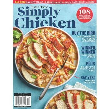 Taste of Home Simply Chicken Magazine Issue 53 Year 2025