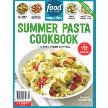 Food Network Summer Pasta Cookbook Magazine Issue 5 Year 2024
Reprint