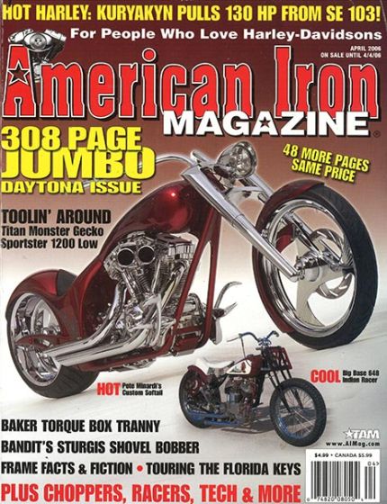 American Iron Magazine Issue 4 Year 2006