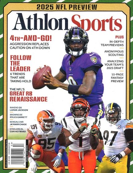 Athlon Sports Pro Football Magazine Issue 53 Year 2025Ravens Cover