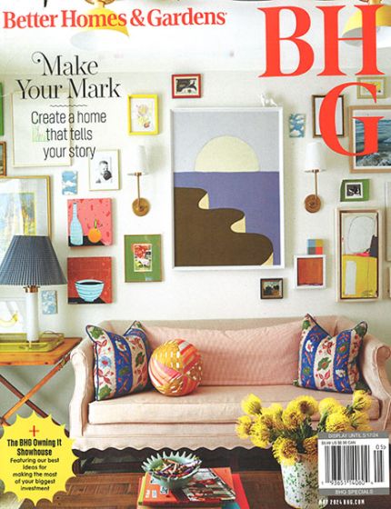 Better Homes & Gardens Magazine Issue 5 Year 2024Creating Homes That Tell A Story