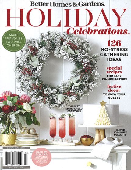 Better Homes & Gardens Magazine Issue 27 Year 2022Holiday Celebrations