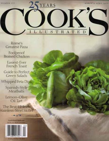 Cooks Illustrated 25 Years