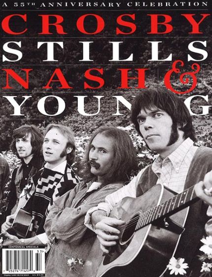 Crosby Stills Nash & Young Magazine Issue 33 Year 202355th Anniversary Celebration