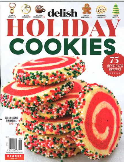 Delish Holiday Cookies Magazine Issue 10 Year 2023