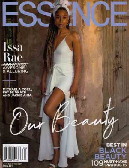 Essence Magazine Issue 4 Year 2019 Issa RaeEssence is a monthly lifestyle magazine covering fashion, beauty, entertainment, and culture.