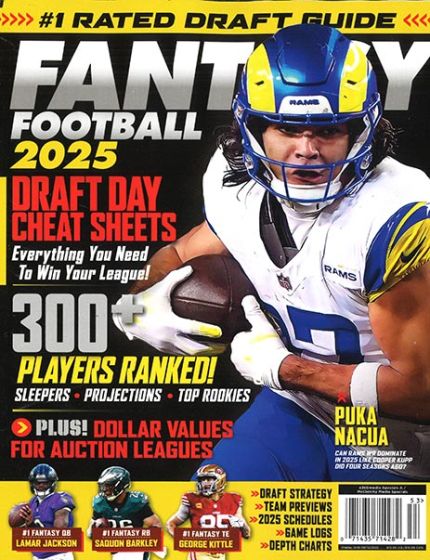 Fantasy Football Magazine Issue 53 Year 2025