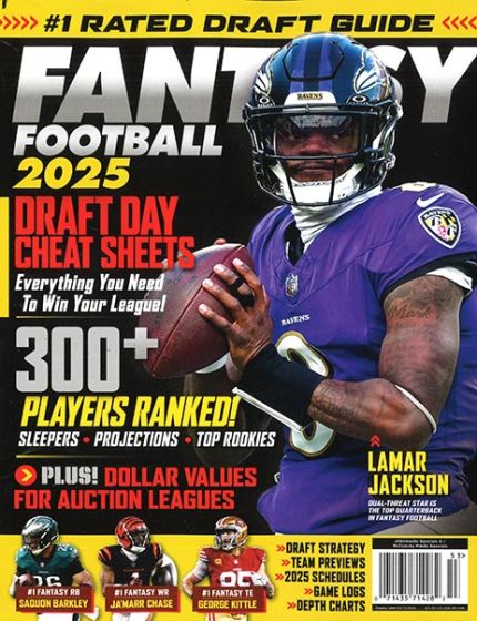 Fantasy Football Magazine Issue 53 Year 2025