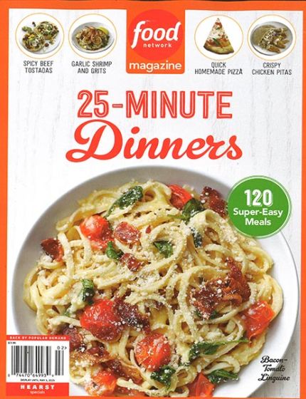 Food Network 25 Minute Dinners