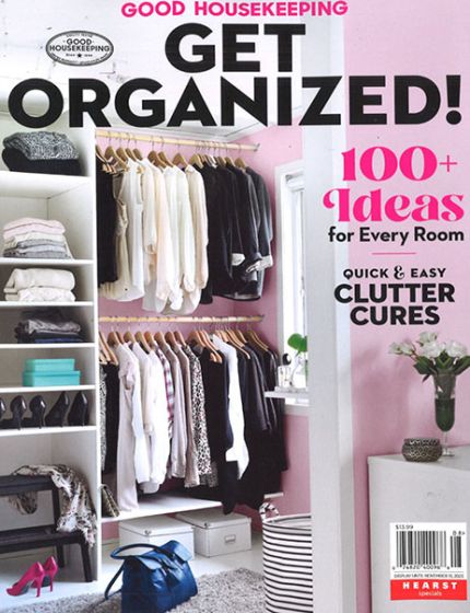 Good Housekeeping Magazine Issue 8 Year 2023Get Organized!