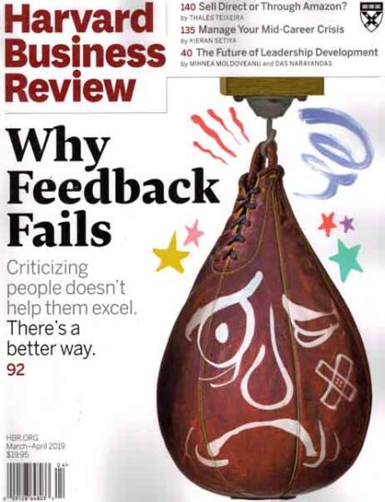 Harvard Business Review Magazine Issue 4 Year 2019Strive To Excel In Business