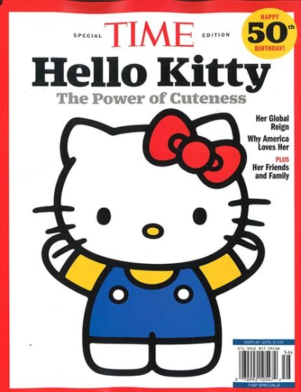 Time Hello Kitty Magazine Issue 56 Year 2025Happy 50th Birthday