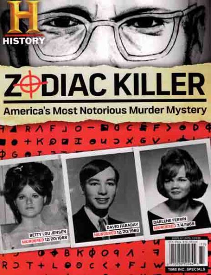 History Magazine Zodiac Killer