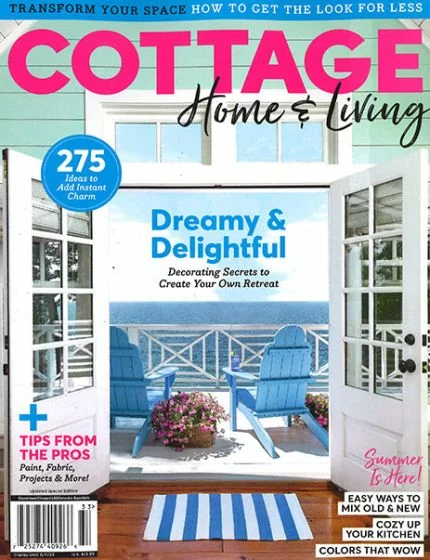 Cottage Home & Living Magazine Issue 33 Year 2023Cozy & Tranquil Home Style