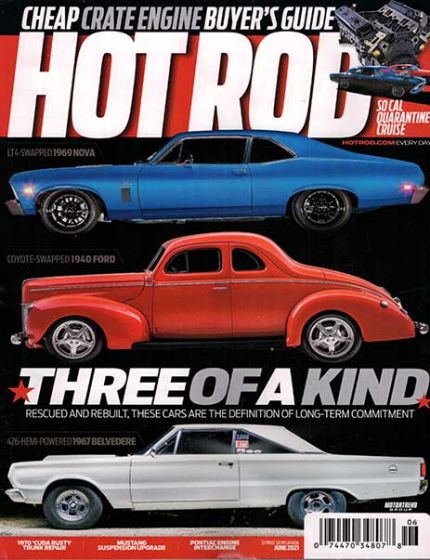 Hot Rod Magazine Issue 6 Year 2021Automotive Innovation and Culture