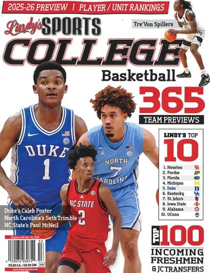 Lindys Sports College Basketball Magazine Issue 53 Year 2025-2026
