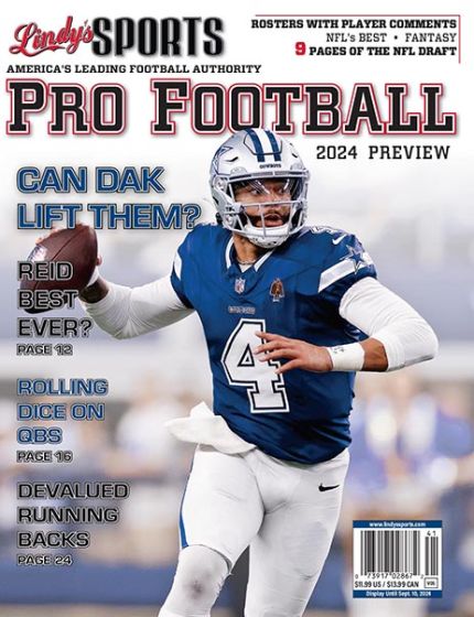 Lindys Sports Pro Football Magazine Issue 41 Year 20242024 Preview