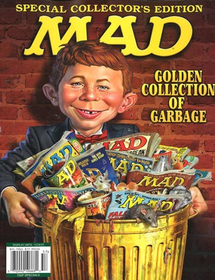 Mad Magazine Issue 57 Year 2025Golden Collection of Garbage