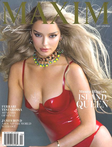 Maxim Magazine Issue 4 Year 2024Maura Higgins, Island Queen