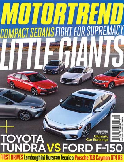Motor Trend Magazine Issue 6 Year 2022Automotive Innovation