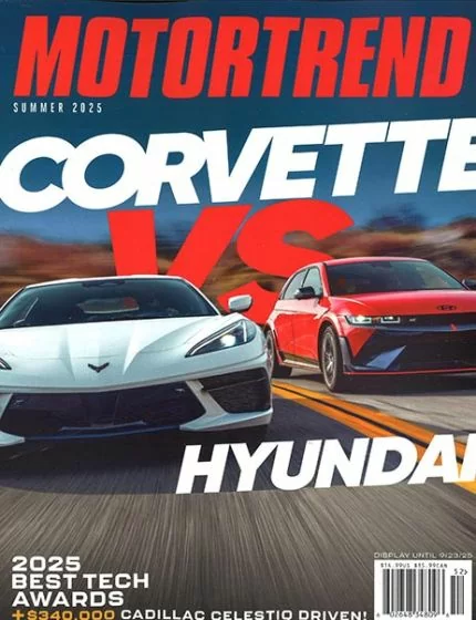 Motor Trend Magazine Issue 12 Year 2025