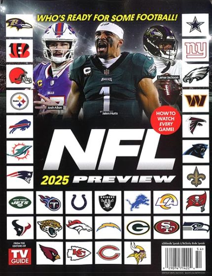 The Ultimate Football Guide NFL Preview Magazine Issue 54 Year 2025