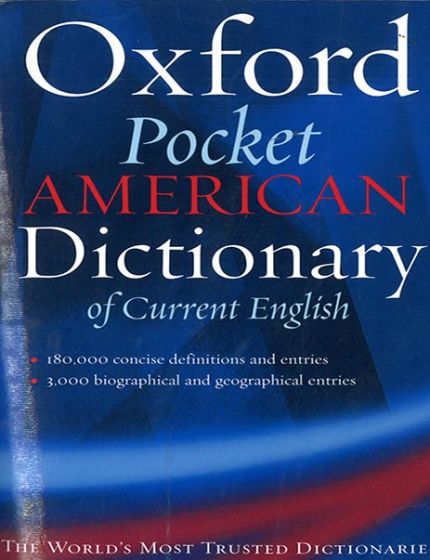 Oxford Pocket American Dictionary Of Current English