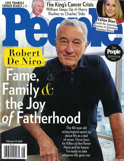 People Magazine Issue 8 Year 2024 (Covers Vary)Robert De Niro, King Charles