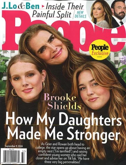 People Magazine Issue 37 Year 2024J. Lo & Ben, Brook Shields