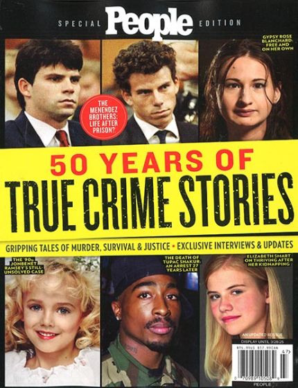 People Magazine Issue 47 Year 202550 Years Of True Crime Stories