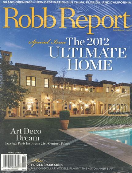 Robb Report Magazine Issue 4 Year 2012Luxury Lifestyle
