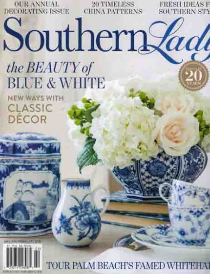 Southern Lady The Beauty of Blue & White