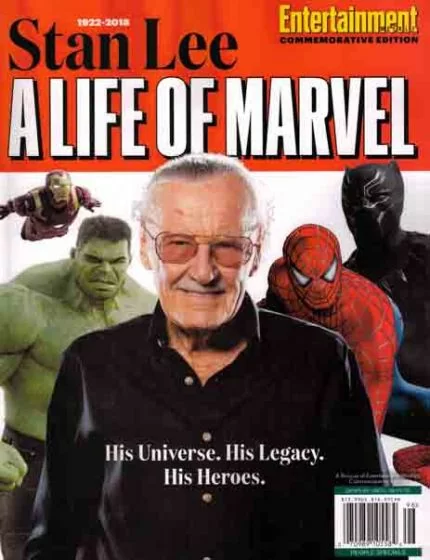 Stan Lee A Life Of Marvel Entertainment Weekly Commemorative Edition