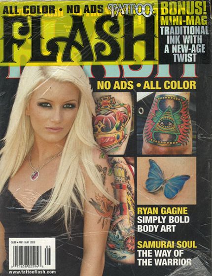 Tattoo Flash Magazine Issue 5 Year 2010A mesmerizing collection of tattoo art and designs, showcasing the talent and creativity of tattoo artists from around the world.