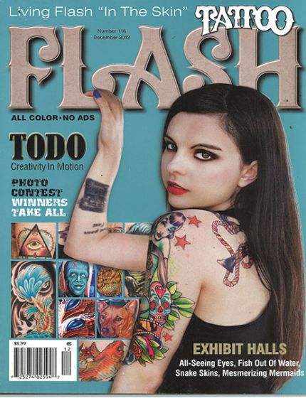 Tattoo Flash Magazine Issue 12 Year 2012