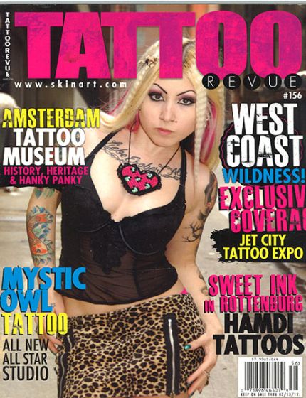 Tattoo Revue Magazine Issue 56 Year 2012The Art of Skin Ink