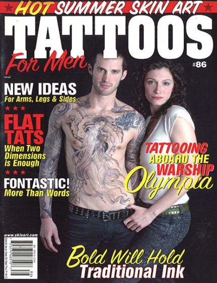 Tattoos For Men Magazine Issue 86 Year 2010Skin Art Ideas