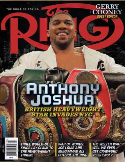 The Ring Magazine Issue 7 Year 2019The heartbeat of boxing