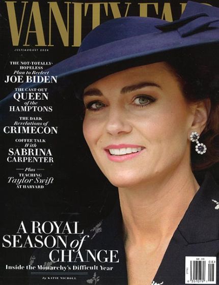 Vanity Fair Magazine Issue 8 Year 2024A Royal Season Of Change